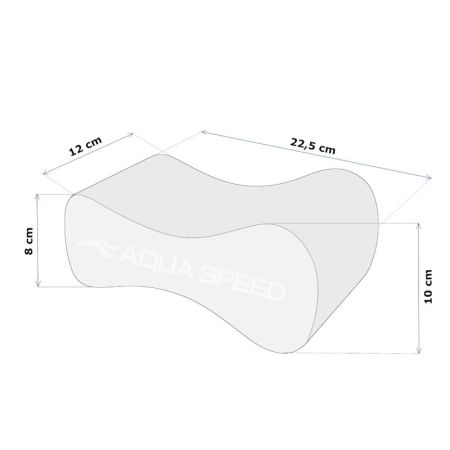 PULL BUOY ΓΙΑ ΚΟΛΥΜΒΗΣΗ AQUA SPEED Wave 75 Pull Buoy 22.5x8x10cm 530651 293 εικόνα 3